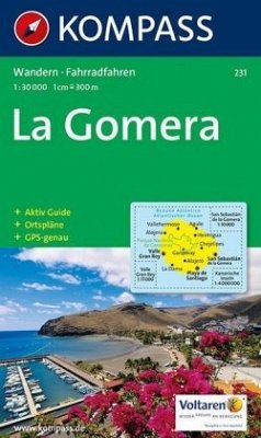 Kompass Karte La Gomera