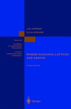 Sphere Packings, Lattices and Groups - Conway, John;Sloane, Neil J. A.