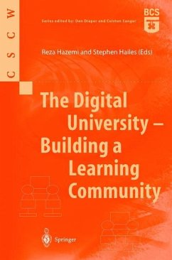 The Digital University - Building a Learning Community - Hazemi, Reza / Hailes, Stephen (eds.)
