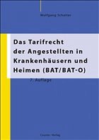 Cover Das Tarifrecht der Angestellten in Krankenhäusern und Heimen (BAT/BAT-O)