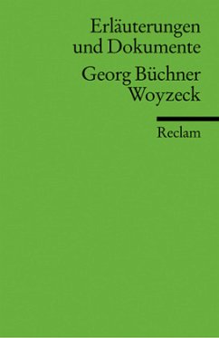 Georg Büchner 'Woyzeck' - Büchner, Georg / Dedner, Burghard / Funk, Gerald / Schmidt, Christian