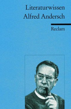 Cover Literaturwissen Alfred Andersch