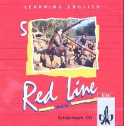 Cover 1 Audio-CD zum Schülerbuch / Learning English, Red Line New Tl.5