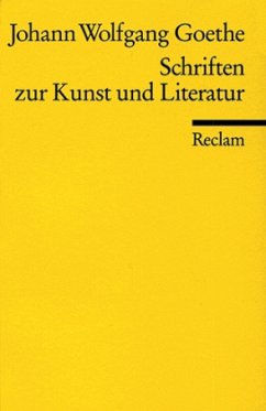 Cover Schriften zur Kunst und Literatur