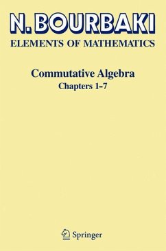 Commutative Algebra - Bourbaki, N.