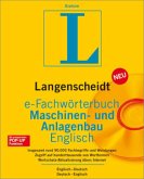 Langenscheidt e-Fachwörterbuch Maschinen- und Anlagenbau Englisch, 1 CD-ROM
