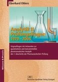 Analytik II - Prüfungsfragen 1979-2004