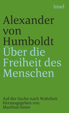 Über die Freiheit des Menschen - Humboldt, Alexander von