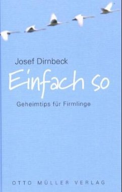 Einfach so - Dirnbeck, Josef