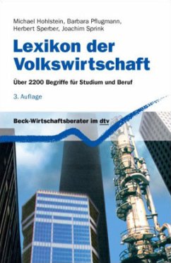 Lexikon der Volkswirtschaft - Hohlstein, Michael / Pflugmann-Hohlstein, Barbara / Sperber, Herbert / Sprink, Joachim