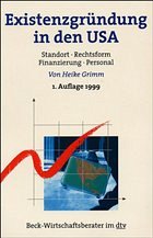 Cover Existenzgründung in den USA