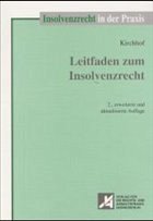 Cover Leitfaden zum Insolvenzrecht