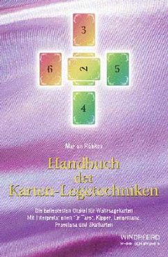 Handbuch der Karten-Legetechniken - Röbkes, Marion