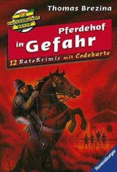 Die Knickerbocker-Bande, Ratekrimis, Pferdehof in Gefahr - Brezina, Thomas