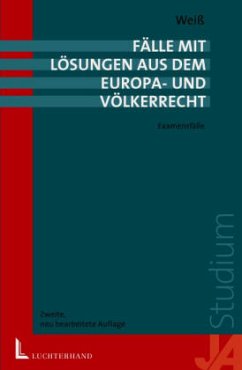 Cover Fälle mit Lösungen aus dem Europa- und Völkerrecht