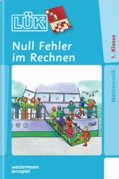 Cover Null Fehler im Rechnen, ab Klasse 1 / LÜK