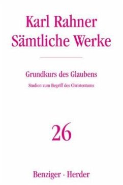 Karl Rahner Sämtliche Werke / Sämtliche Werke 26 - Rahner, Karl