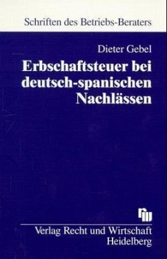 Cover Erbschaftssteuer bei deutsch-spanischen Nachlässen