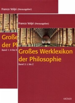 Großes Werklexikon der Philosophie, 2 Teile - Volpi, Franco (Hrsg.)