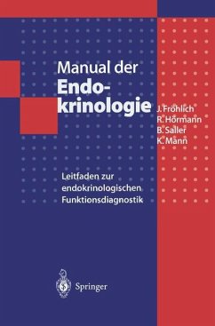 Manual der Endokrinologie - Saller, Bernhard; Hörmann, Rudolf; Fröhlich, Jürgen; Mann, Klaus