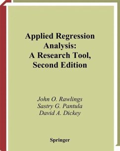 Applied Regression Analysis - Rawlings, John O.;Pantula, Sastry G.;Dickey, David A.