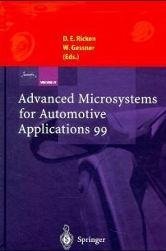 Advanced Microsystems for Automotive Applications 99 - Ricken Detlef, E. und Wolfgang Gessner