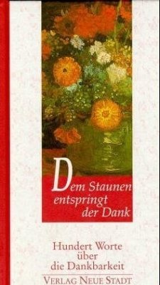 Cover Dem Staunen entspringt der Dank