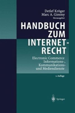 Handbuch zum Internetrecht - Kröger, Detlef / Gimmy, Marc A.