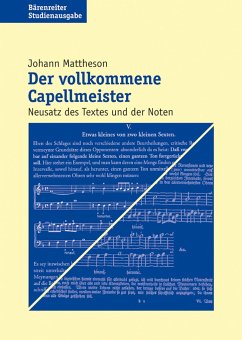 Der vollkommene Capellmeister - Mattheson, Johann