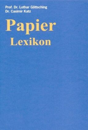 Papier-Lexikon, 3 Bde.