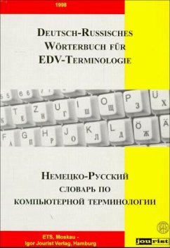 Cover Deutsch-Russisches Wörterbuch für EDV-Terminologie