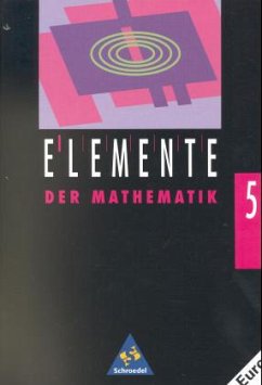 Cover 5. Schuljahr, EURO, Ausgabe Brandenburg, Mecklenburg-Vorpommern, Sachsen-Anhalt u. Sachsen / Elemente der Mathematik, Ausgabe Neue Bundesländer