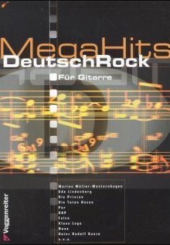 Cover MegaHits DeutschRock für Gitarre