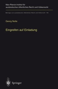 Eingreifen auf Einladung - Nolte, Georg