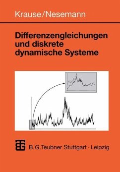 Differenzengleichungen und diskrete dynamische Systeme - Krause, Ulrich;Nesemann, Tim