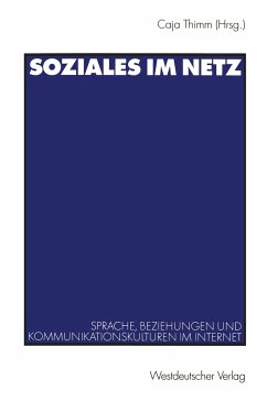 Soziales im Netz - Thimm, Caja (Hrsg.)