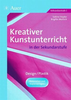 Cover Design / Plastik / Kreativer Kunstunterricht in der Sekundarstufe