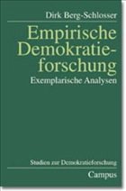 Empirische Demokratieforschung - Berg-Schlosser, Dirk