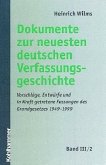 Dokumente zur Entstehung des Grundgesetzes 1948 und 1949 / Dokumente zur neuesten deutschen Verfassungsgeschichte Bd.3/2, Tl.2