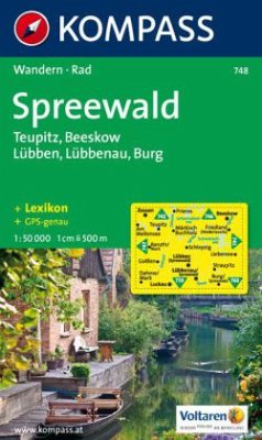Kompass Karte Spreewald