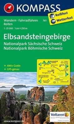 Kompass Karte Elbsandsteingebirge