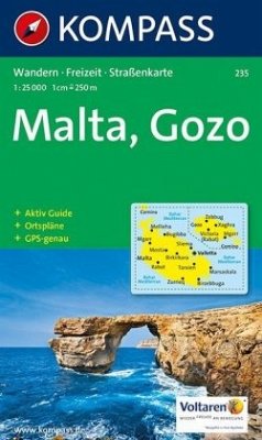 Kompass Karte Malta, Gozo