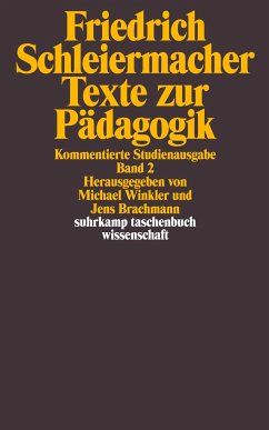 Texte zur Pädagogik 2 - Schleiermacher, Friedrich