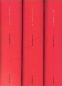 Beiträge zu einer Kritik der Sprache, 3 Bde. / Das Philosophische Werk Bd.2/1-3 - Mauthner, Fritz Mauthner, Fritz
