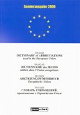 Abkürzungswörterbuch Europäische Union, Englisch-Französisch-Deutsch-Russisch