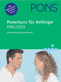 PONS Powerkurs für Anfänger, Audio-CDs m. Lehrbuch / Englisch, 1 Audio-CD m. Lehrbuch - Von Claudia Guderian