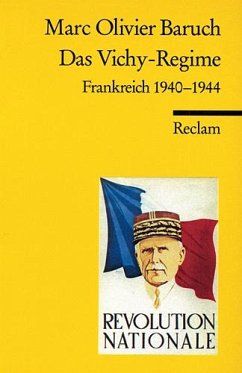 Das Vichy-Regime - Baruch, Marc O.