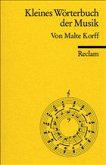 Kleines Wörterbuch der Musik