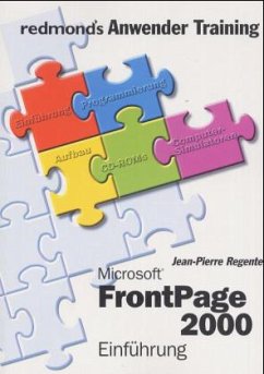 Microsoft FrontPage 2000 Einführung - Regente, Jean-Pierre