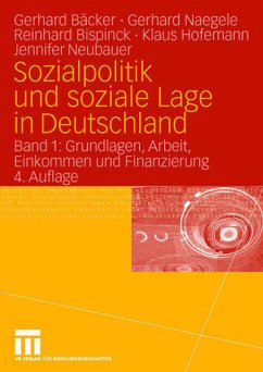 Sozialpolitik und soziale Lage in Deutschland - Bäcker, Gerhard / Bispinck, Reinhard / Hofemann, Klaus / Naegele, Gerhard